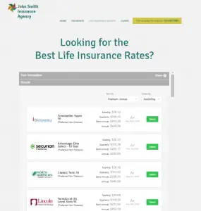 Affiliate Partner Program Lifequote Website 285x300